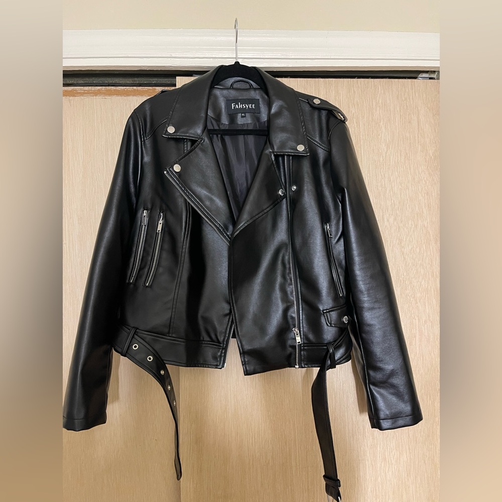 Women’s Faux Leather Jacket